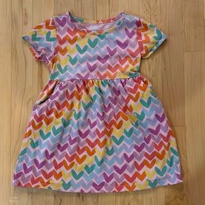 Wonder Nation t-shirt toddler heart dress.